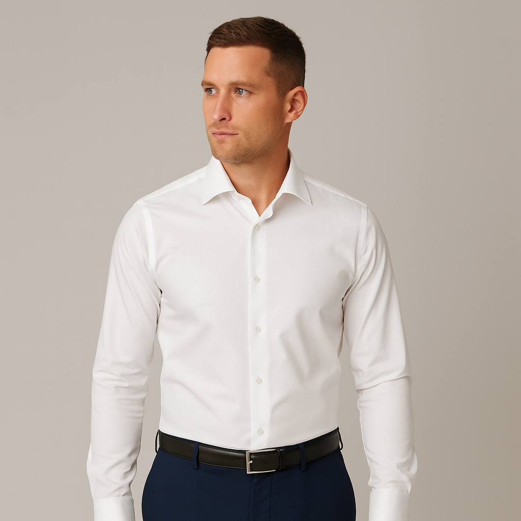 Chemise infroissable