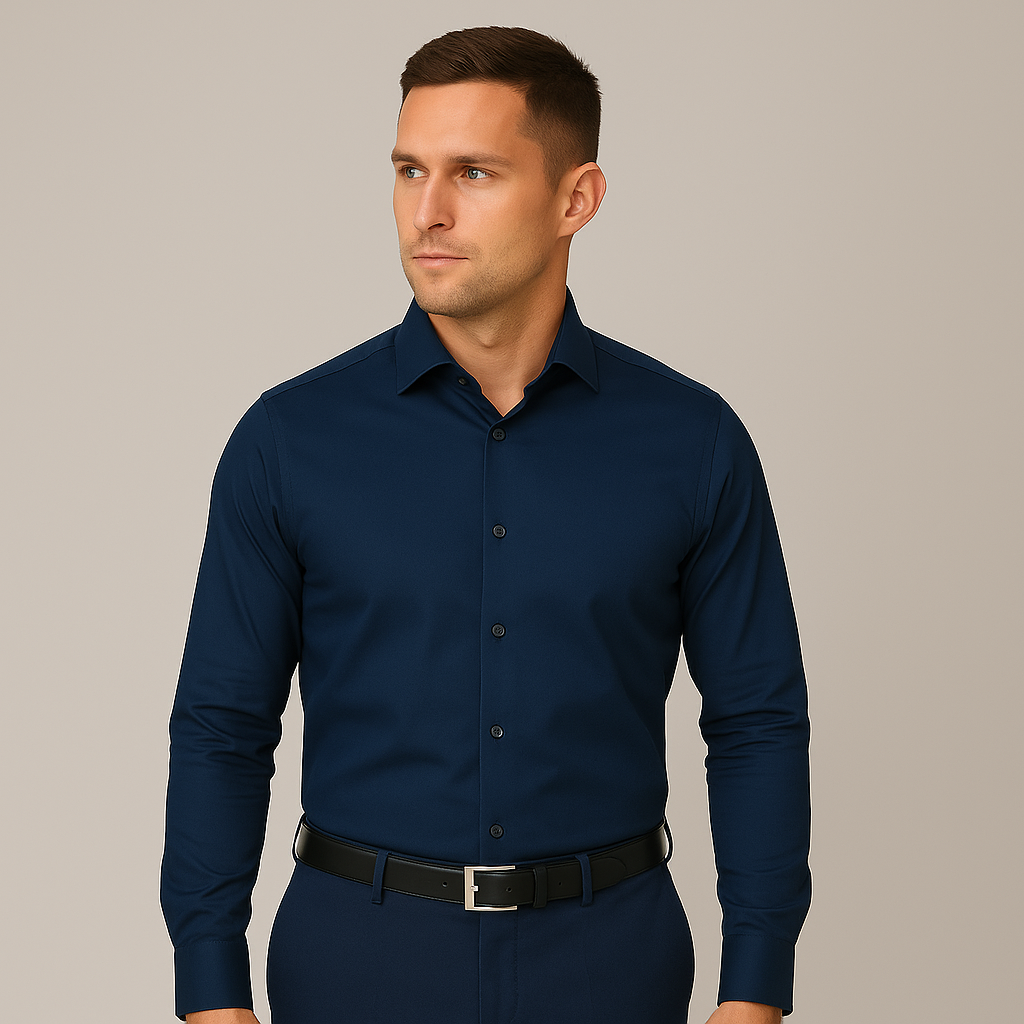 Chemise infroissable