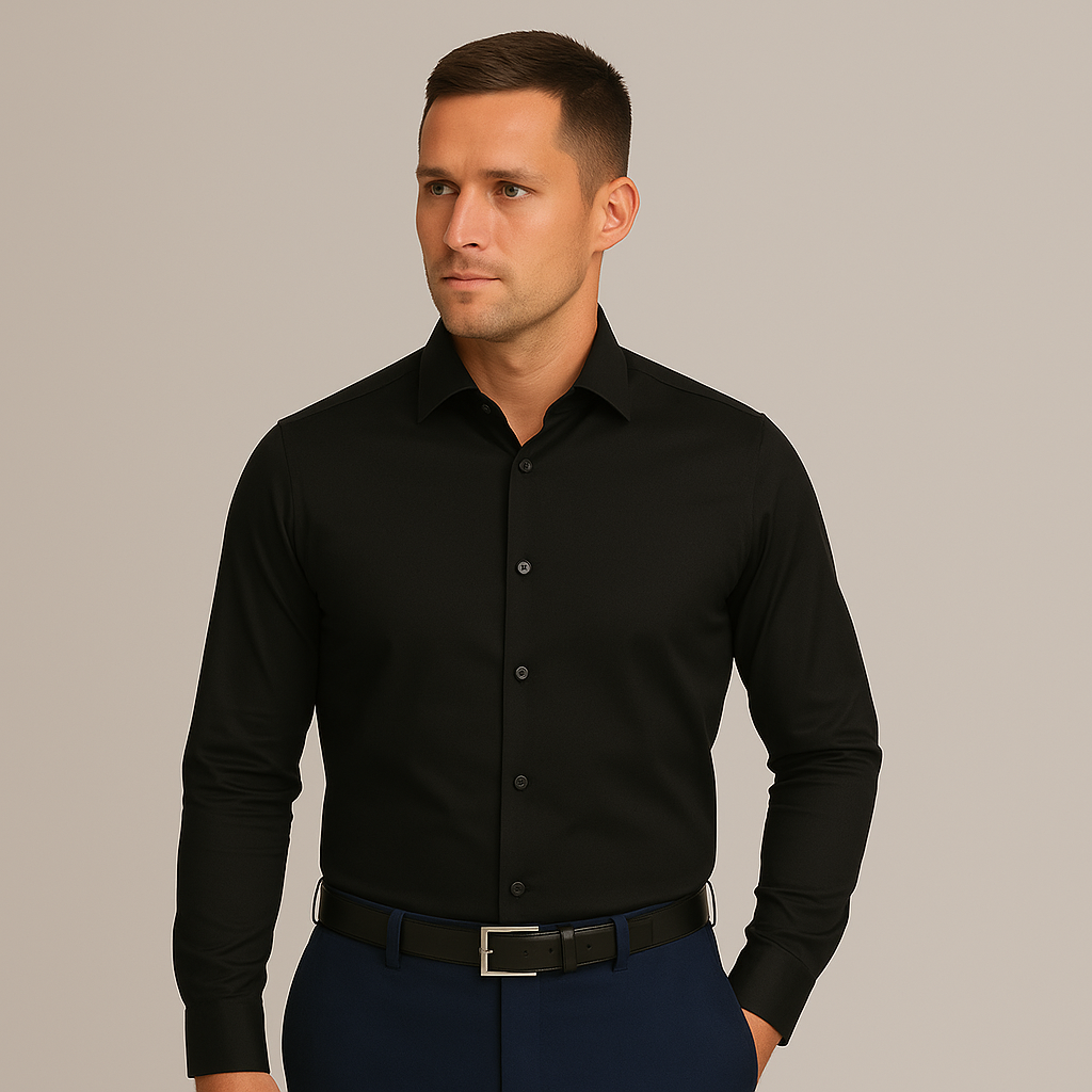 Chemise infroissable