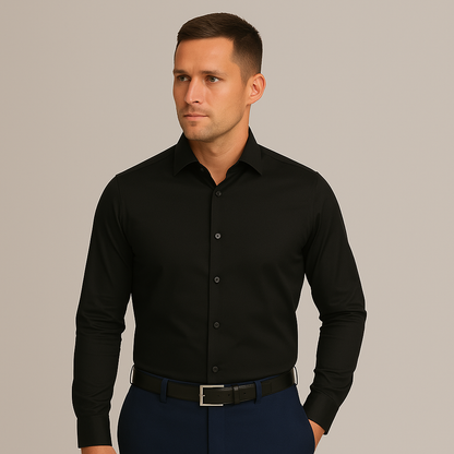 Chemise infroissable